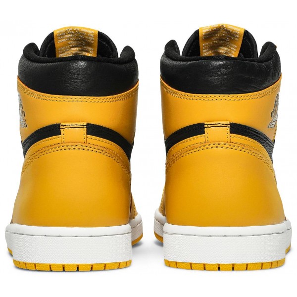 Jordans 1 High Retro OG 'Pollen'555088 701 Seeschaum/Heilorange/Weiß Jordan Damen/Herren