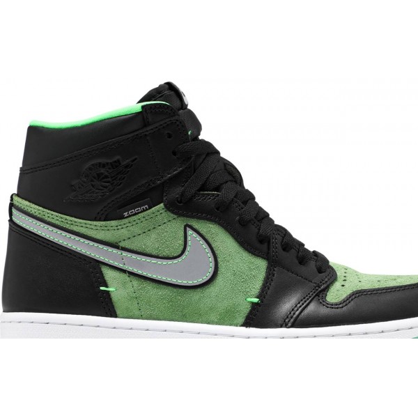 Jordans 1 High Zoom 'Zen Green'
 CK6637 002 Seestern/Weiß/Schwarz Jordan Damen/Herren