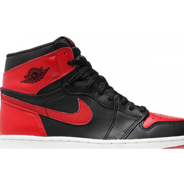 Jordans 1 Retro 'Bred' 1994
 130207 061 Summit Weiß/Gelb Ocker-Schwarz Jordan Damen/Herren