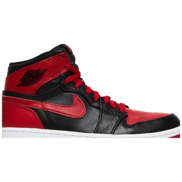 Jordans 1 Retro High Banned 2011
 432001 001 Weiß/Sportrot/Schwarz Jordan Damen/Herren