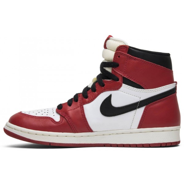 Jordans 1 Retro High Chicago 1994
 130207 101 Weiß/Neutralgrau/Partikelgrau Jordan Damen/Herren