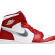 Jordans 1 Retro High Silver Medal
 332550 60 Schwarz/Uni Rot-Weiß Jordan Damen/Herren