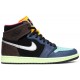 Jordans 1 Retro High Tokyo Bio Hack555088 201 Schwarz/helles Rauchgrau/Weiß Jordan Damen/Herren