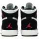 Jordans 1 Retro High GS 'Pure Platinum Black Pink'
 332148 015 Schwarz/Schwarz/Aktives Fuchsia Jordan Damen/Herren