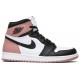 Jordans 1 Retro High NRG Rust Pink
 861428 101 Mehrfarbig/Schwarz-Lucky Green-Varsity Red Jordan Damen/Herren