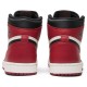 Jordans 1 Retro High OG Bred Toe555088 610 Schwarz/Weiß-Sportrot-Kieferngrün Jordan Damen/Herren