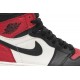 Jordans 1 Retro High OG Bred Toe555088 610 Schwarz/Weiß-Sportrot-Kieferngrün Jordan Damen/Herren