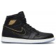 Jordans 1 Retro High OG 'City of Flight'
 555088 031 Weiß/Mitternachtsmarine/Metallic-Silber Jordan Damen/Herren