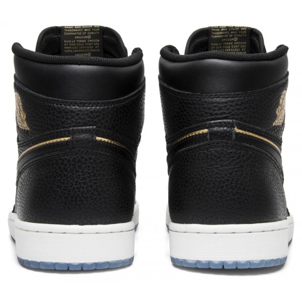 Jordans 1 Retro High OG 'City of Flight'
 555088 031 Weiß/Mitternachtsmarine/Metallic-Silber Jordan Damen/Herren