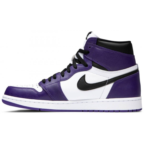 Jordans 1 Retro High OG Court Purple 2.0555088 500 Sail/Dark Mokka-University Red-Black Jordan Damen/Herren