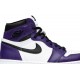 Jordans 1 Retro High OG Court Purple 2.0555088 500 Sail/Dark Mokka-University Red-Black Jordan Damen/Herren