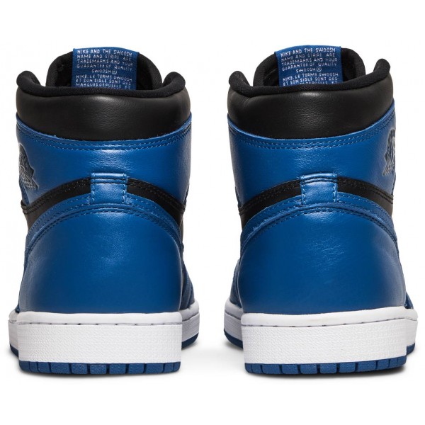 Jordans 1 Retro High OG Dark Marina Blue555088 404 Weiß/Gerichtslila Jordan Damen/Herren