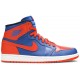 Jordans 1 Retro High OG 'Knicks'
 555088 407 Rosa Quarz/Dunkles Rauchgrau/Weiß Jordan Damen/Herren