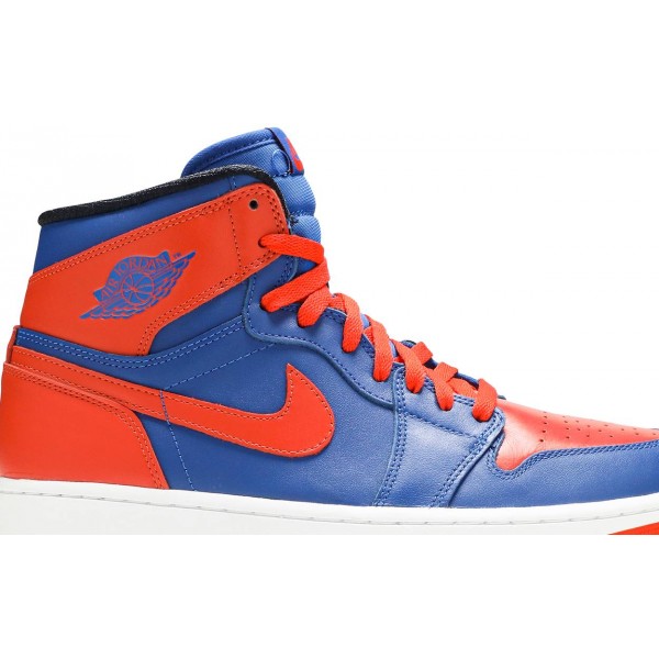 Jordans 1 Retro High OG Knicks
 555088 407 Rosa Quarz/Dunkles Rauchgrau/Weiß Jordan Damen/Herren