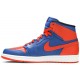 Jordans 1 Retro High OG 'Knicks'
 555088 407 Rosa Quarz/Dunkles Rauchgrau/Weiß Jordan Damen/Herren