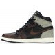 Jordans 1 Retro High OG Patina
 555088 033 Schwarz/Schwarz-Metallic Gold-Weiß Jordan Damen/Herren