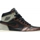 Jordans 1 Retro High OG Patina
 555088 033 Schwarz/Schwarz-Metallic Gold-Weiß Jordan Damen/Herren