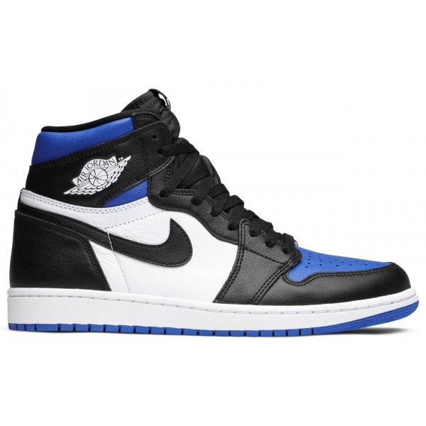 Jordans 1 Retro High OG 'Royal Toe'555088 041 Bordeaux/Weiß/Metallic Silber Jordan Damen/Herren