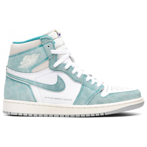 Jordans 1 Retro High OG 'Turbo Green'555088 311 Barockbraun/Schwarz/Laserorange/Racer Pink Jordan Damen/Herren