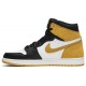 Jordans 1 Retro High OG Yellow Ochre
 555088 109 Weiß/Fichte Aura/Fichte Aura Jordan Damen/Herren