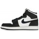 Jordans 1 Retro High OG BG 'Black White' 2014
 575441 010 Schwarz/Schwarz-Tour Gelb-Weiß Jordan Damen/Herren