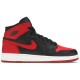 Jordans 1 Retro High OG BG Bred 2013
 575441 023 Schwarz/helles Aqua/dunkles Rauchgrau Jordan Damen/Herren