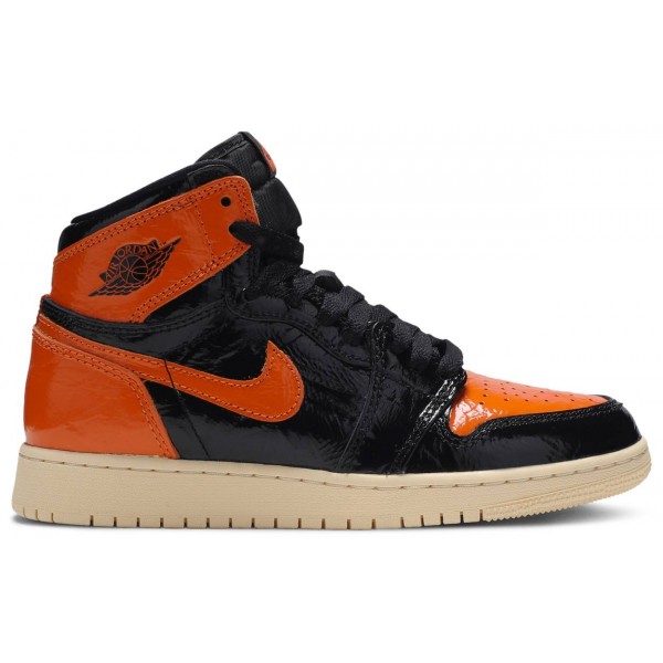 Jordans 1 Retro High OG BG 'Shattered Backboard 3.0'
 575441 028 Universität Blau/Schwarz/Weiß Jordan Damen/Herren