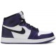 Jordans 1 Retro High OG GS Court Purple 2.0
 575441 500 Weiß/Segel/Uni Rot/Schwarz Jordan Damen/Herren