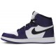 Jordans 1 Retro High OG GS Court Purple 2.0
 575441 500 Weiß/Segel/Uni Rot/Schwarz Jordan Damen/Herren