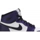 Jordans 1 Retro High OG GS Court Purple 2.0
 575441 500 Weiß/Segel/Uni Rot/Schwarz Jordan Damen/Herren