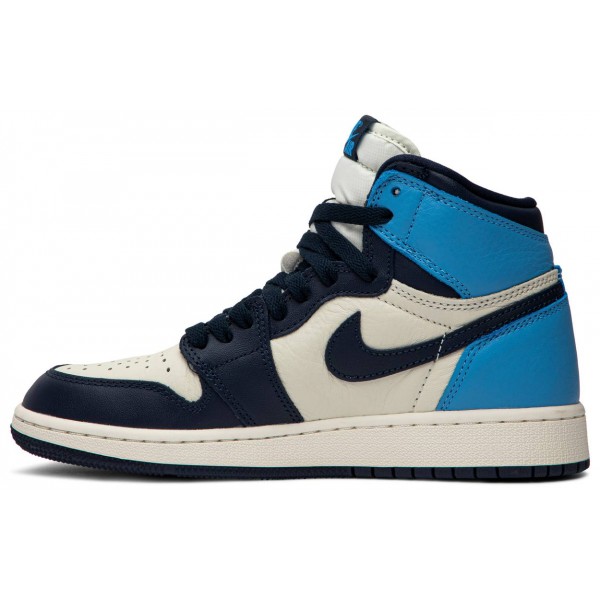 Jordans 1 Retro High OG GS Obsidian
 575441 140 Turnhalle Rot/Weiß/Schwarz Jordan Damen/Herren