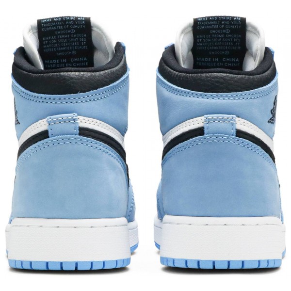 Jordans 1 Retro High OG GS University Blue575441 134 Segel/Schwarz/Militärblau/Schüchternes Rosa Jordan Damen/Herren