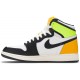 Jordans 1 Retro High OG GS Volt Gold
 575441 118 Summit White/Blue Moon-Schwarz Jordan Damen/Herren