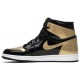 Jordans 1 Retro High OG NRG Gold Toe
 861428 007 Schwarz/Weiß/Helles Rauchgrau Jordan Damen/Herren