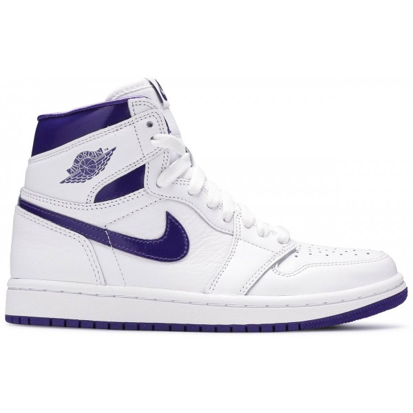 Jordans 1 Retro High OG PS 'Court Purple'
 CU0449 151 Schwarz/Seestern-Segel-Schwarz Jordan Damen/Herren