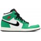 Jordans 1 Retro High OG PS Lucky Green
 CU0449 300 Schwarz/Partikelgrau/Weiß/Sportrot Jordan Damen/Herren