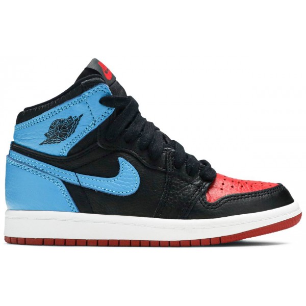 Jordans 1 Retro High OG PS 'UNC To Chicago'
 cu0449 046 Schwarz/Summit White-Metallic Gold Jordan Damen/Herren