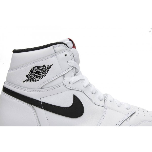 Jordans 1 Retro High OG Premium Yin Yang
 555088 102 Turnhalle Rot/Weiß Jordan Damen/Herren