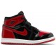 Jordans 1 Retro High OG TD Patent BredAQ2665 063 Weiß/Elektroorange/Schwarz Jordan Damen/Herren