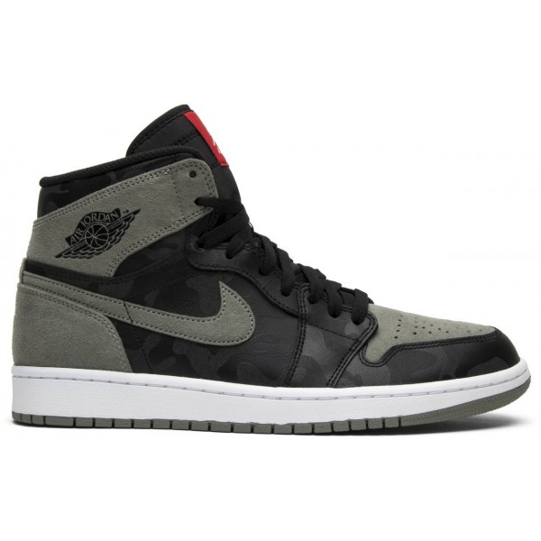 Jordans 1 Retro High Premium 'Shadow Camo'
 AA3993 034 Segel/Schwarz/Seestern Jordan Damen/Herren