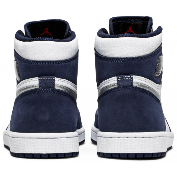 Jordans 1 Retro High co.JP 'Midnight Navy' 2020"DC1788 100 Turnhalle Rot/Weiß/Schwarz Jordan Damen/Herren