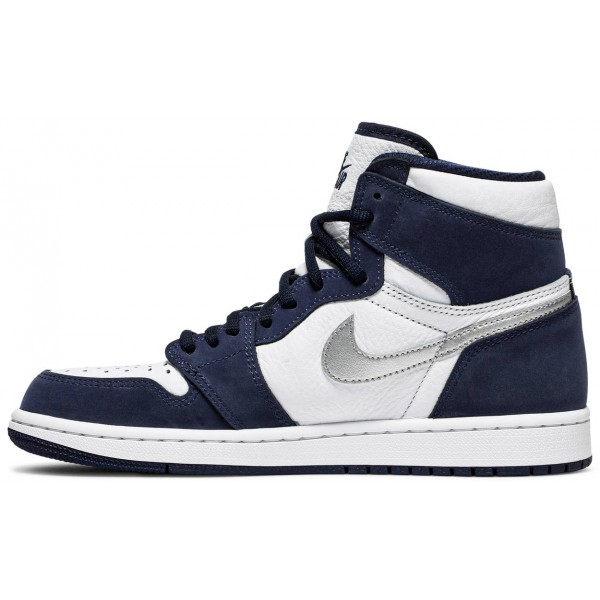 Jordans 1 Retro High co.JP 'Midnight Navy' 2020"DC1788 100 Turnhalle Rot/Weiß/Schwarz Jordan Damen/Herren