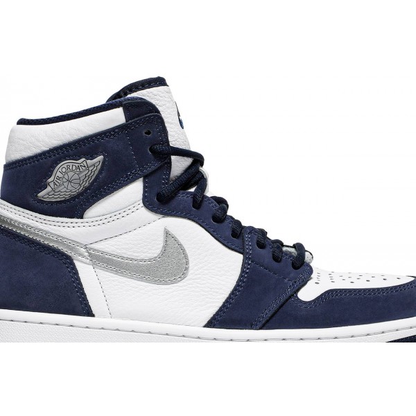 Jordans 1 Retro High co.JP Midnight Navy 2020DC1788 100 Turnhalle Rot/Weiß/Schwarz Jordan Damen/Herren