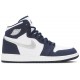 Jordans 1 Retro High co.JP GS 'Midnight Navy' 2020
 575441 141 Schwarz/Schwarz/Hellgrau/Weiß Jordan Damen/Herren