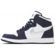 Jordans 1 Retro High co.JP GS Midnight Navy 2020
 575441 141 Schwarz/Schwarz/Hellgrau/Weiß Jordan Damen/Herren