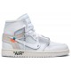 Off-White x Jordans 1 Retro High OG BG White 2018
 AQ8296 100 FARBE YSchwarz Jordan Damen/Herren