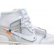 Off-White x Jordans 1 Retro High OG BG White 2018
 AQ8296 100 FARBE YSchwarz Jordan Damen/Herren