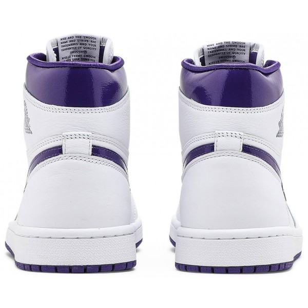 Jordans 1 High OG 'Court Purple'CD0461 151 Gericht Lila/Weiß/Schwarz Jordan Damen