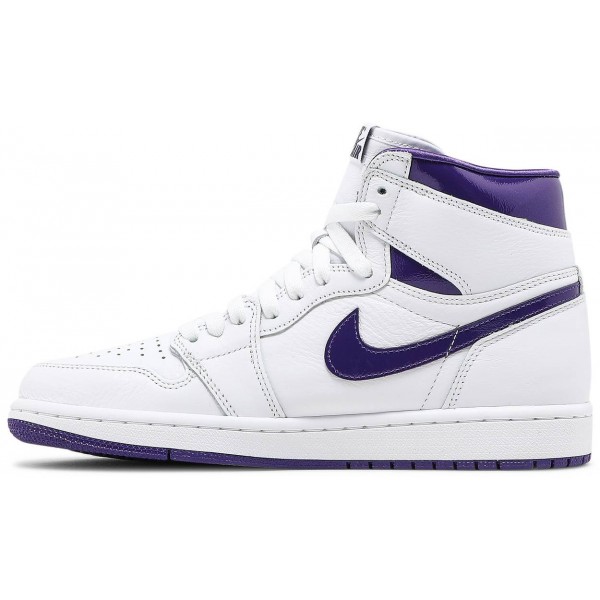 Jordans 1 High OG 'Court Purple'CD0461 151 Gericht Lila/Weiß/Schwarz Jordan Damen