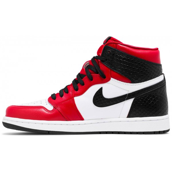 Jordans 1 Retro High OG 'Satin Red'
 CD0461 601 Dunkelpuderblau/Dunkelpuderblau/Weiß Jordan Damen